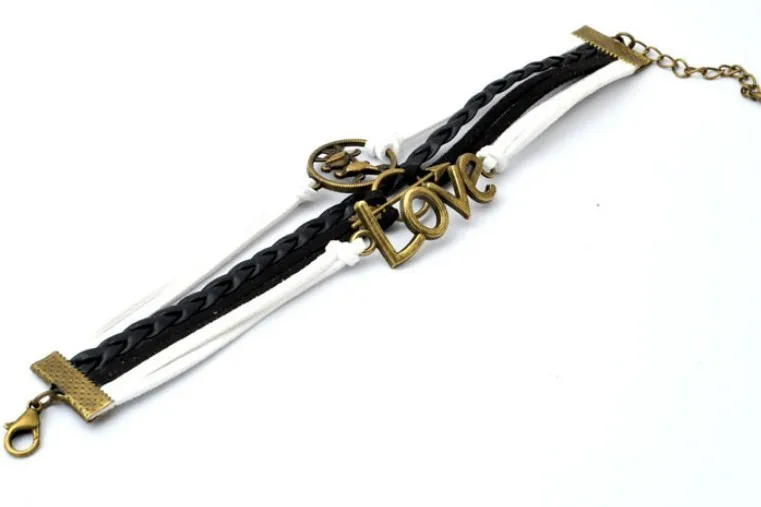 Винтажный дорожный велосипед Очарование Воск Шнуры веревка плетеный кожаный