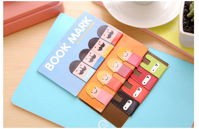 Девочка/усы/кролик ниндзя магнитная закладка симпатичная мультяшная Магнитная