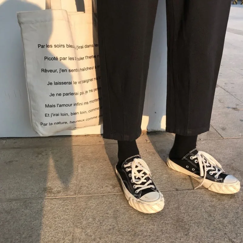 

Jeans Womens Plus Size Solid High Waist Ulzzang Harajuku Korean Style Vintage Fashionable Females Trousers Pockets Simple Chic
