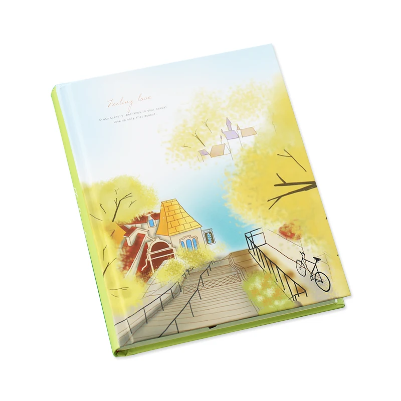 Милый корейский цветной блокнот для письма студентов толстая книга