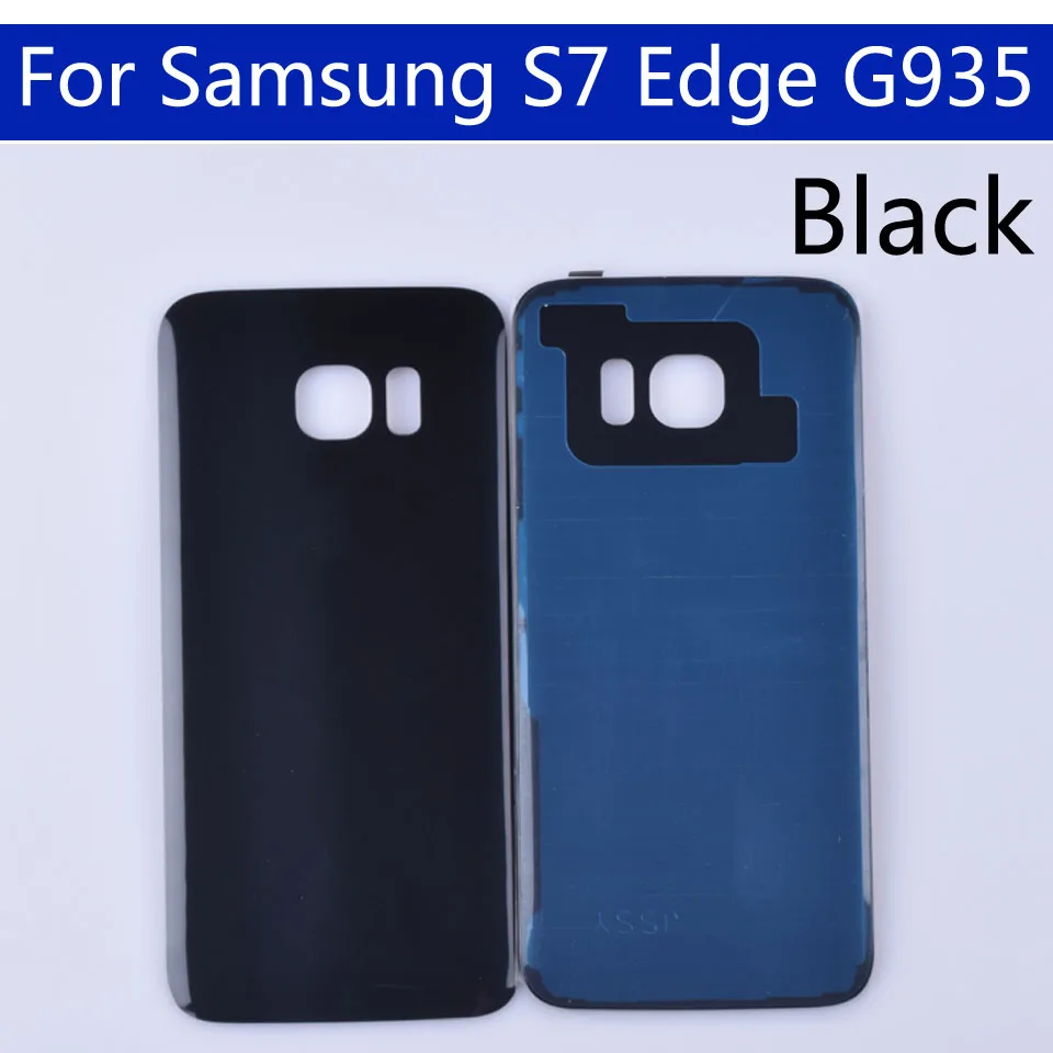 S7Edge задняя крышка батарейного отсека для samsung Galaxy S7 Edge G935 G935F SM-G935F G935FD G935A задняя крышка батарейного отсека Замена дверного чехла