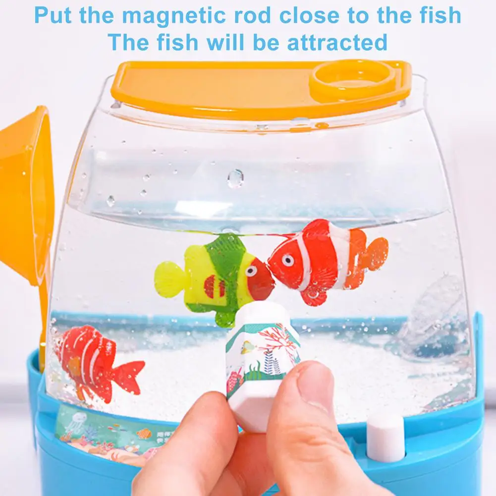Simulation Electric Fishs Tank Toys Set Interesting Kids Aquarium Fishing Play Interactive Game Children Birthday Gift | Игрушки и хобби