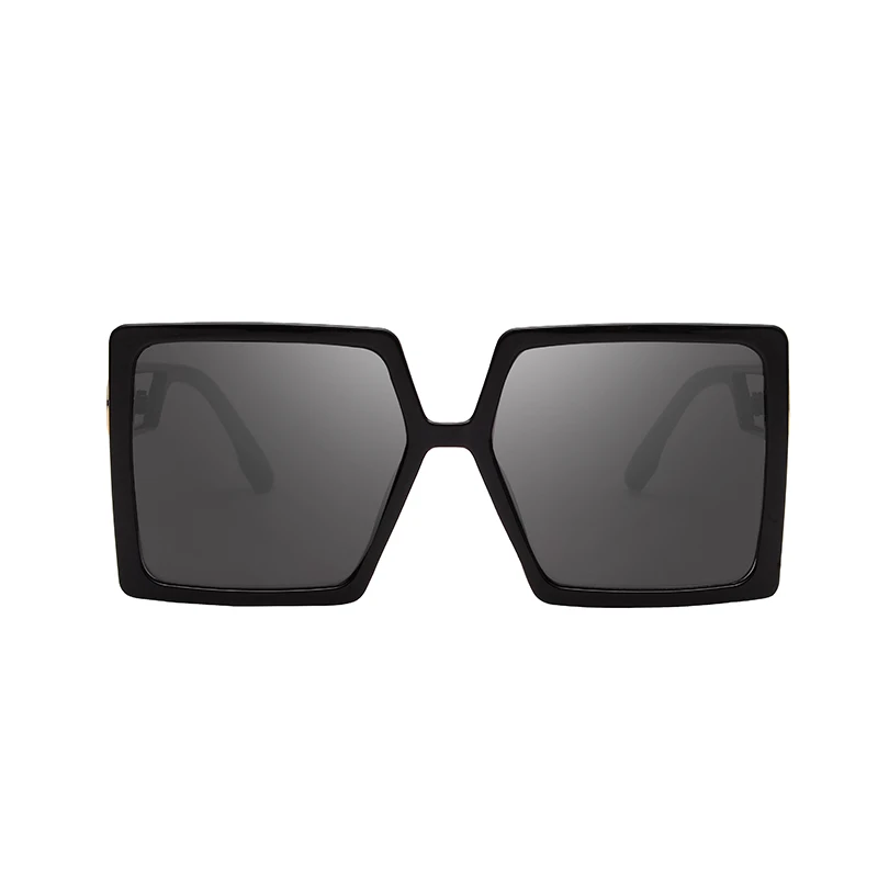 

2021 Large Frame Square Sunglasses Women Luxury Brand Designer Oversized Eyeglasses Vintage Gradient Lens Sun Glasses UV400