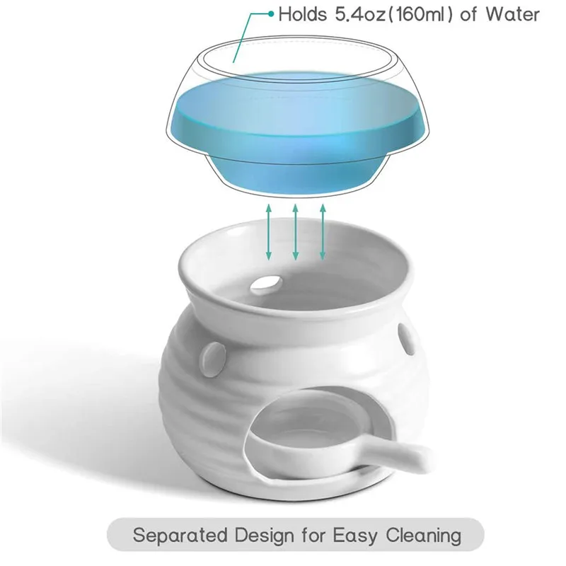 Съемный керамический аромадиффузор ароматические курильницы 300 мл большая