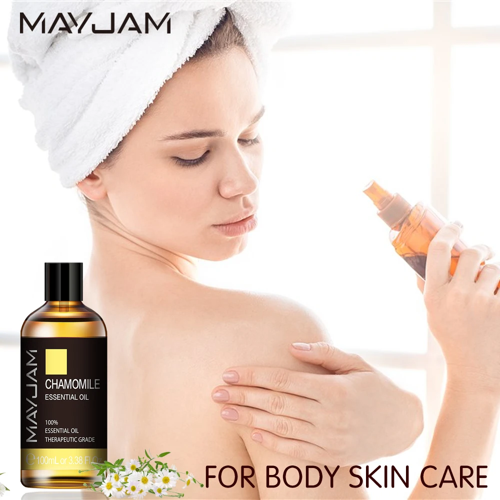 MAYJAM Chamomile Essential Oils Aromatherapy Diffusers 100% Pure Natural Patchouli Grapefruit Rosemary Geranium Cedarwood Aroma | Красота и