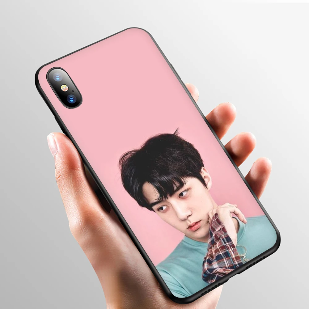 EXO sehun Мягкий силиконовый чехол для телефона чехол для iPhone 5 5S SE 6 6S 7 8 plus X XR XS 11 Pro Max