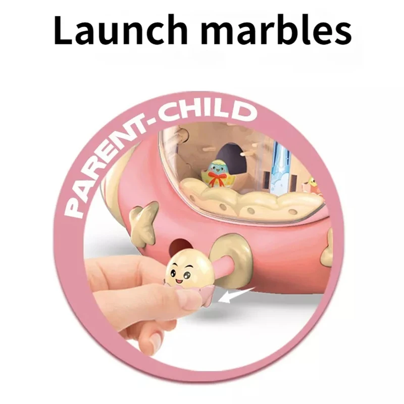 

2021 Children's Educational Desktop Parent-child Toys Catapult Pinball Game Machine Toy Gift Box