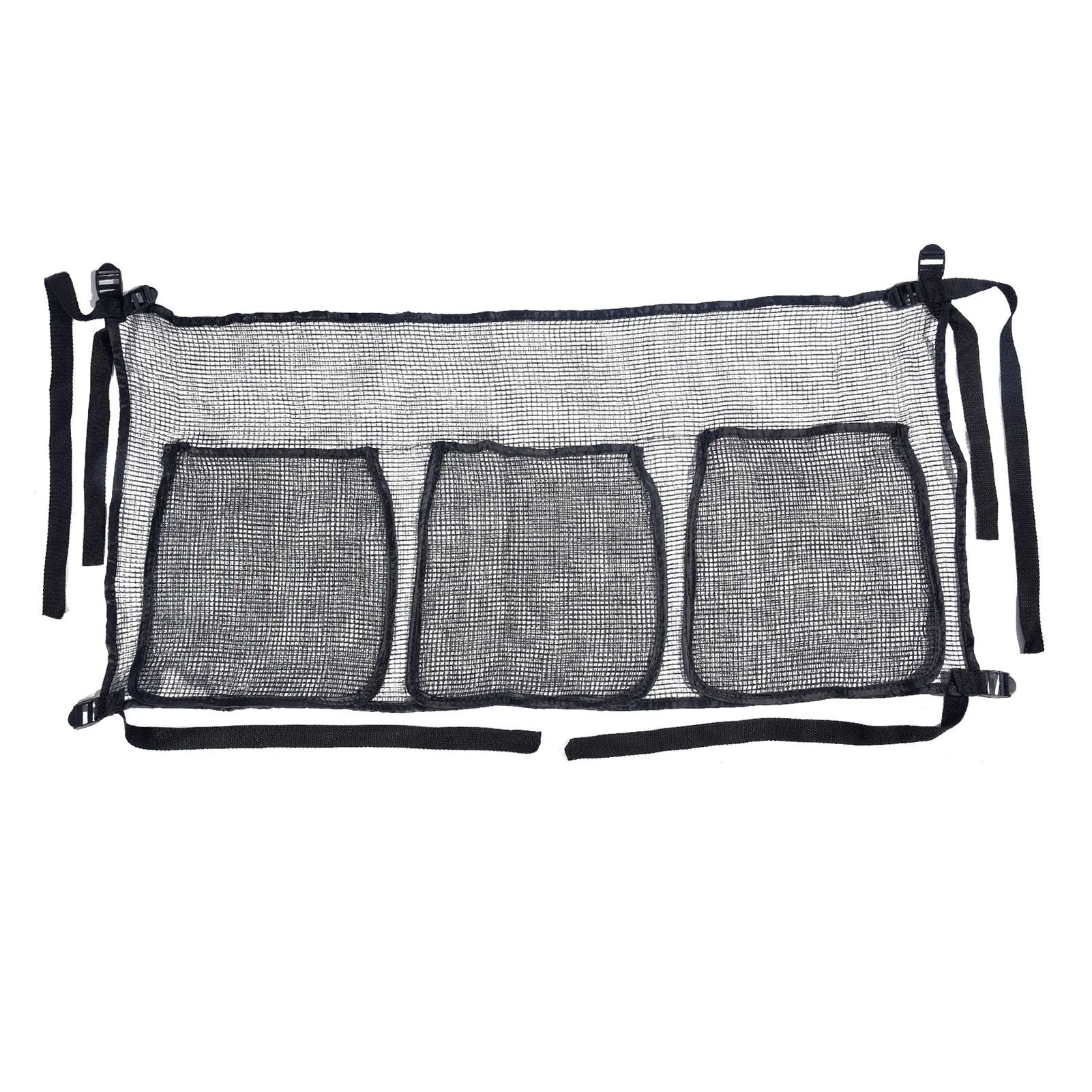 Trampoline Storage Mesh Bag With 4 Straps Toys Shoes Organizer Wall Decoration Storage Bag For Trampoline Accessories