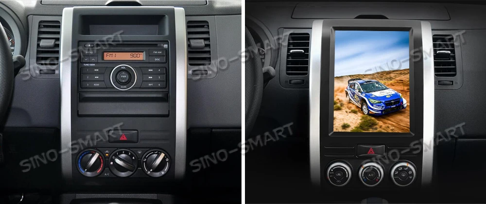 Sinosmart Andriod 8,1 Tesla стиль HD экран автомобильный gps Мультимедиа Радио навигационный плеер для Nissan X-trail T31 MX6 2007