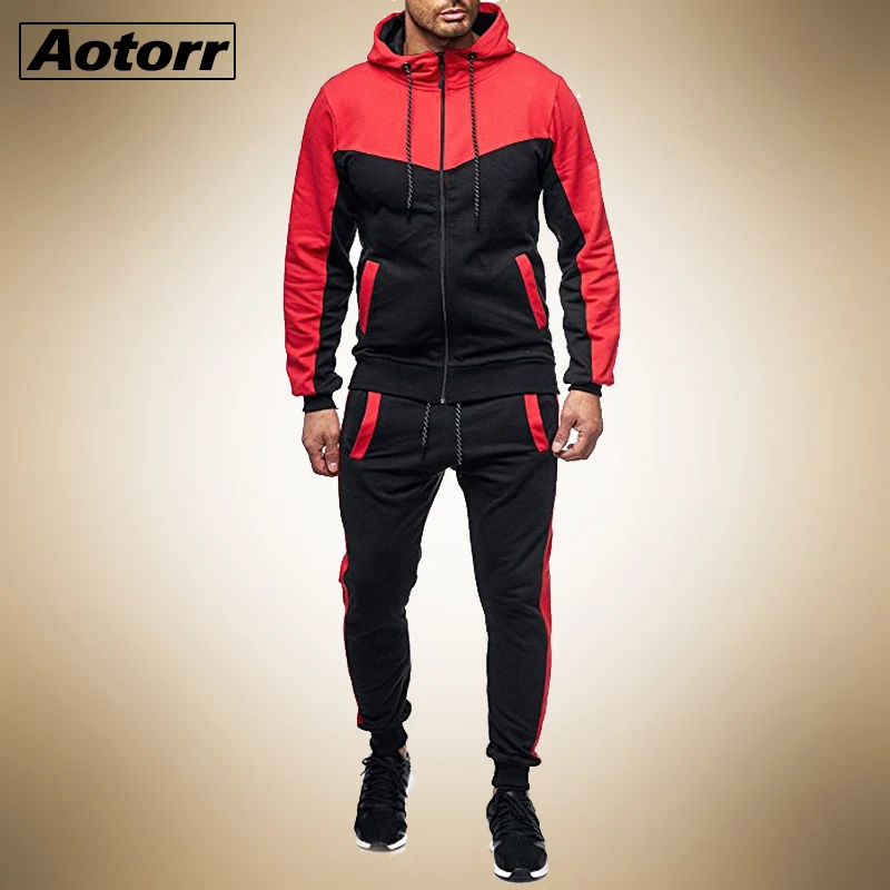 Костюм спортивный мужской осенний на молнии свитшот спортивная одежда для