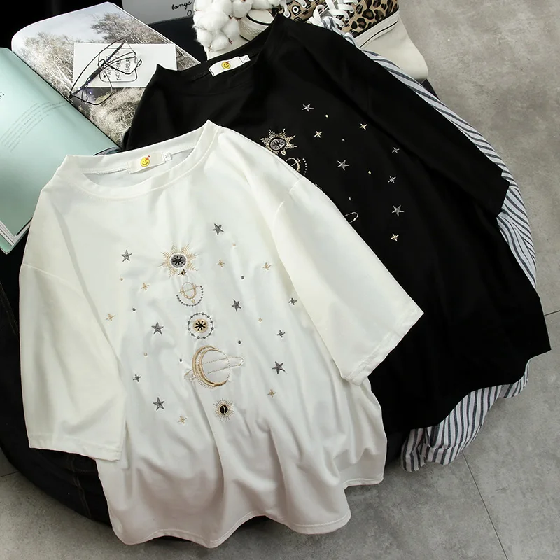 Яркие женские майки из хлопка в стиле Харадзюку хип хоп кепки женская футболка с