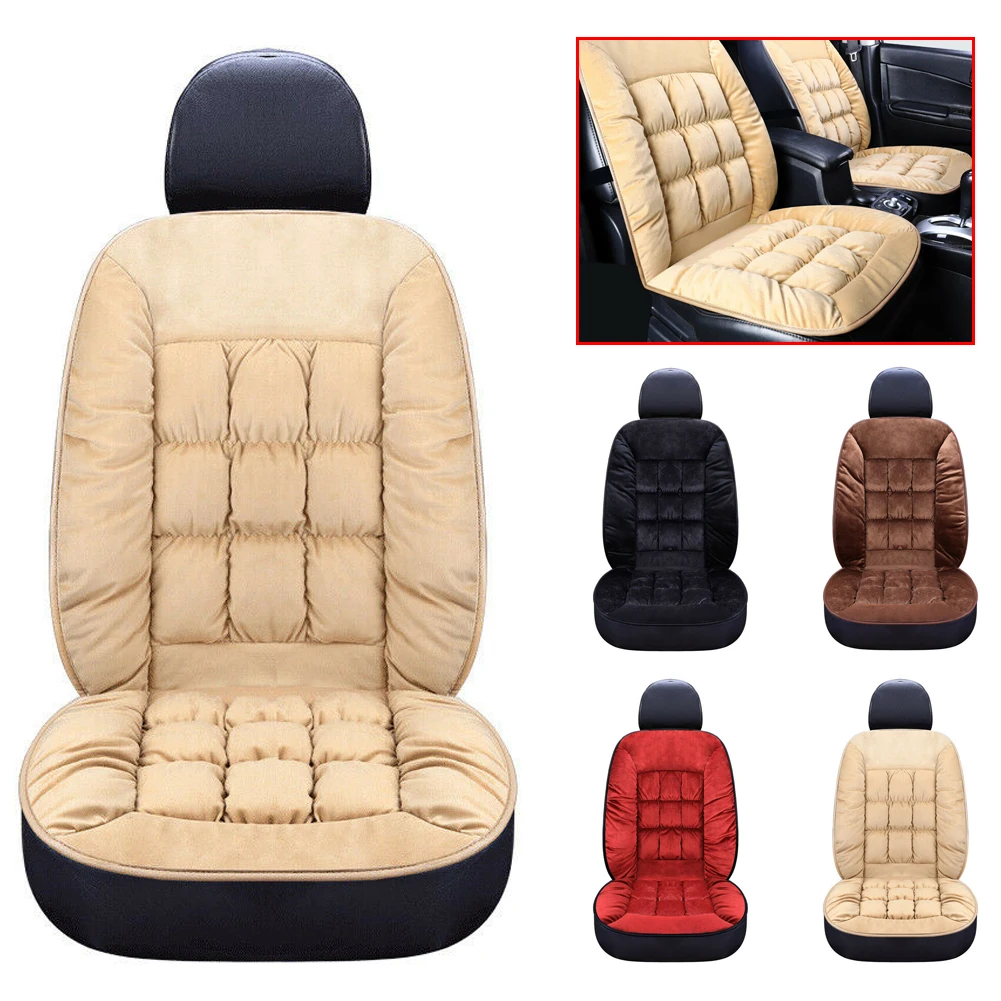 Universal Winter Front Car Seat Cushion Soft Warm Cover Pad Mat Plush 110*50cm | Автомобили и мотоциклы