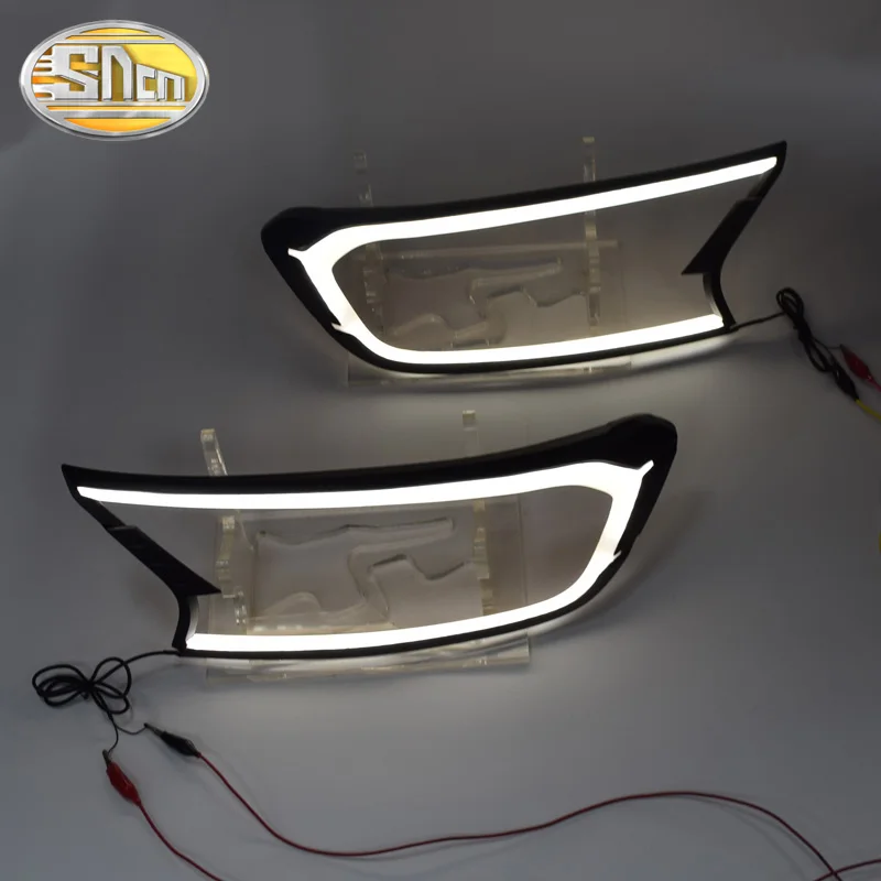 2 шт. Светодиодный дневной светильник для Ford Ranger T7 2015 2016 2017 2018 Водонепроницаемый 12V