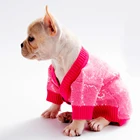 2021 теплый осенне-зимний роскошный свитер для собак мягкая и удобная одежда для домашних животных Одежда для французского бульдога чихуахуа
