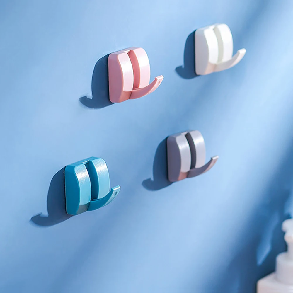 Кухня Ванная выдвижной самоклеющийся крючок мощный утилита крючки для полотенец