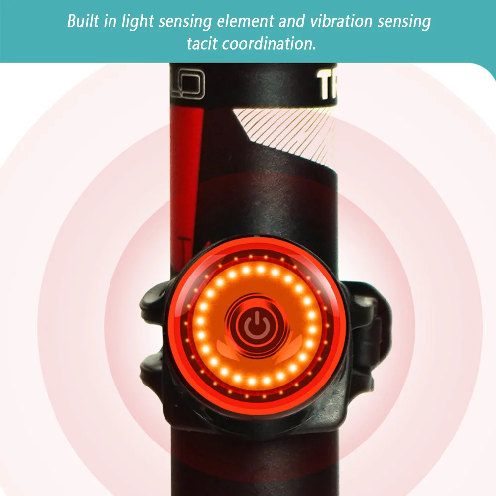 USB зарядка Интеллектуальный индукционный Предупреждение ющий задний