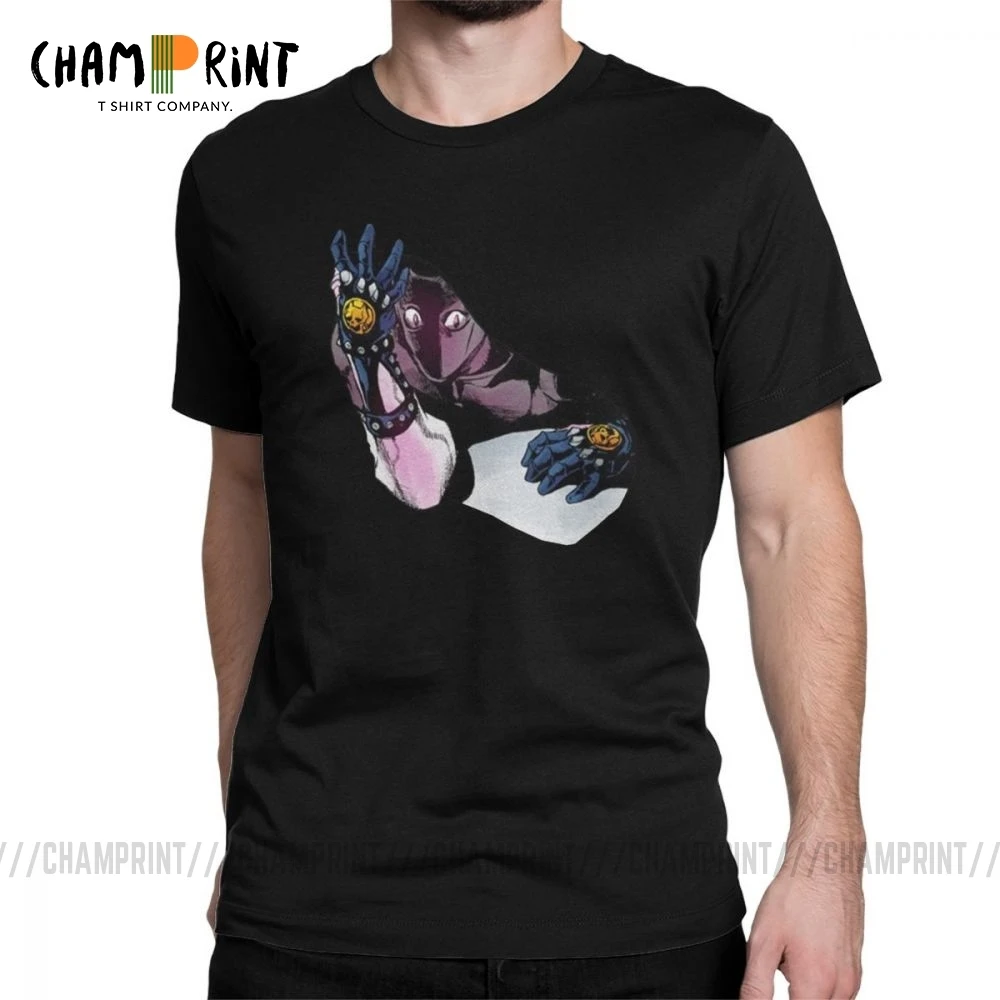 Футболка мужская с круглым вырезом 100% хлопок принтом Невероятные приключения