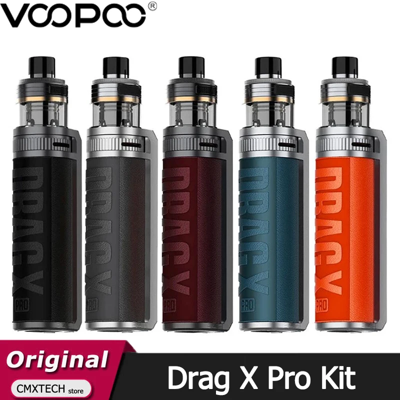 Оригинальный комплект VOOPOO Drag X Pro 100 Вт боксмод вейп 5 мл TPP Pod подходит для PnP