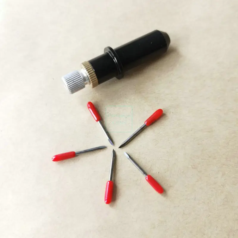 

45 градусов лезвие и держатель комплект для использования в PCUT плоттер виниловые режущие части