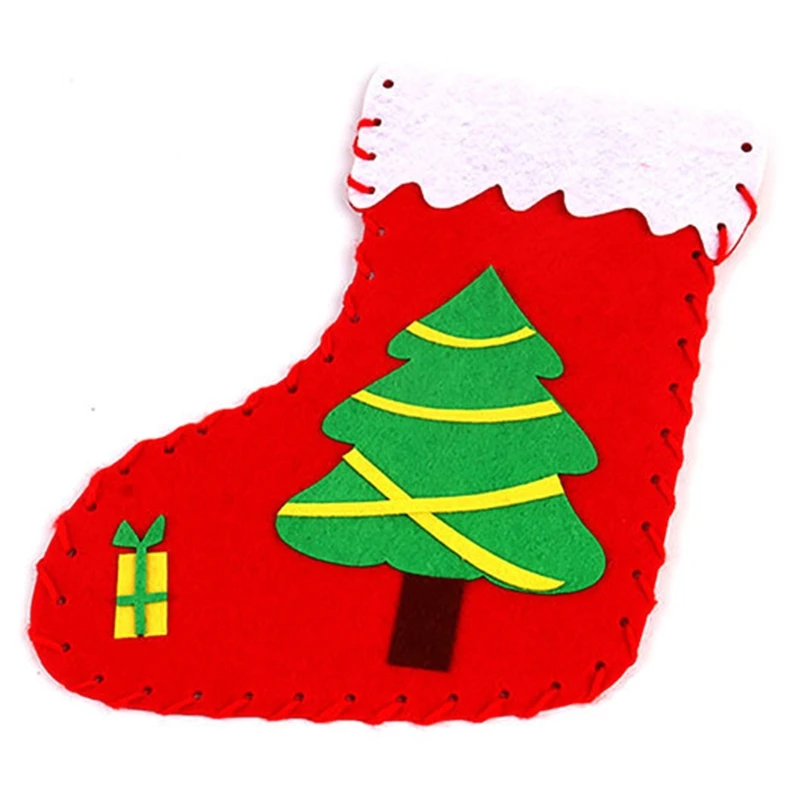 

Christmas children's handmade socks 54DA