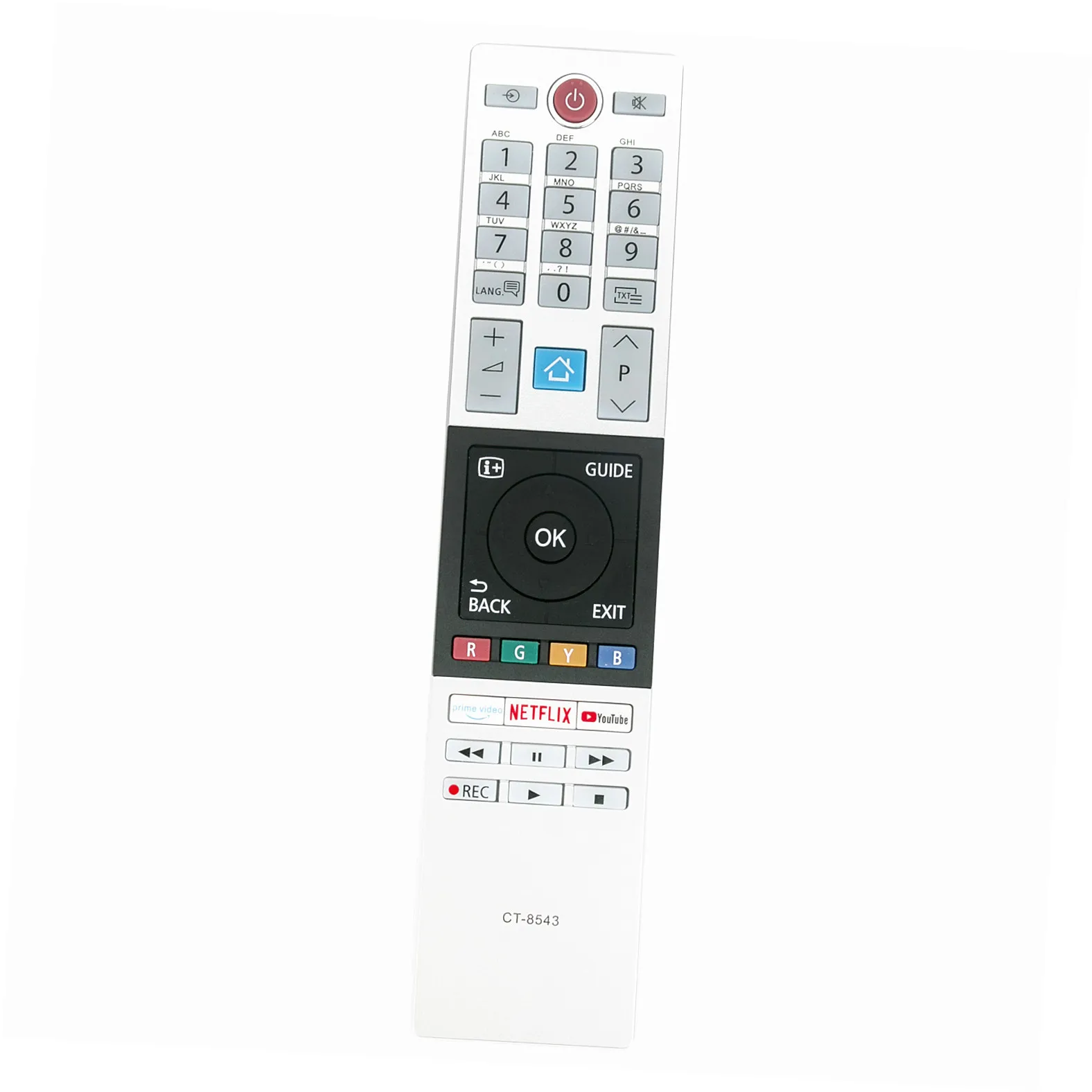 

NEW CT-8543 remote control for Toshiba 40L2863DG 32L3963DA 32L3863DG 32W2863DG 49L2863DG 49T6863DA 55U6863DA 55V5863DG led tv