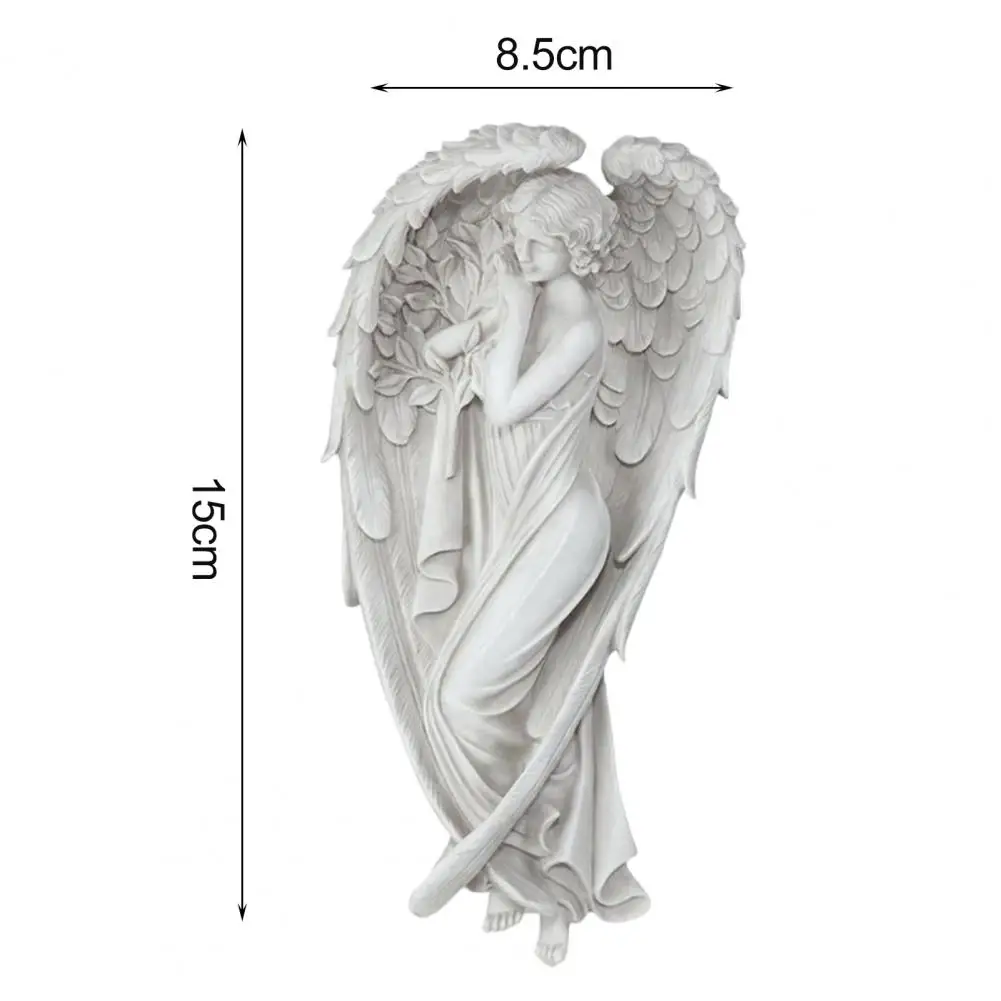 

Statue Model Angel Decoration Artistic Resin Crafts Exquisite Angel Statue Display Home Entrance Desktop Oranments Garden Decor