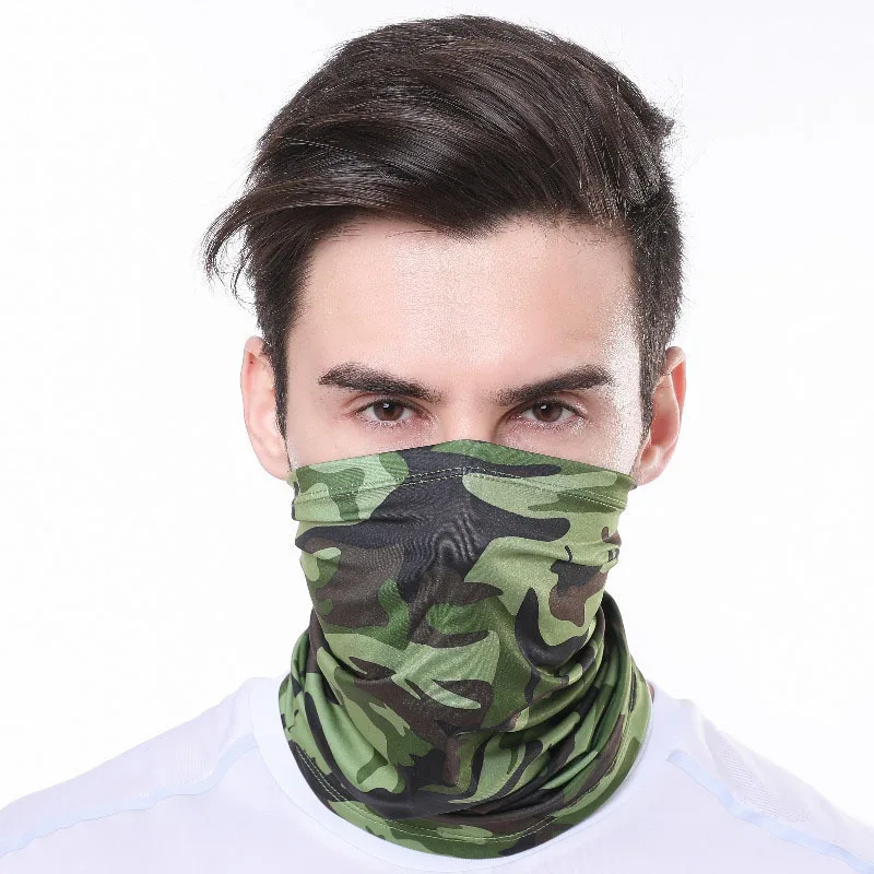 

Mountaineering Scarf Sleeve Set Outdoor Riding Mask Sun Protection Quick-drying Breathable Ice Silk Sleeve Sport Equipment