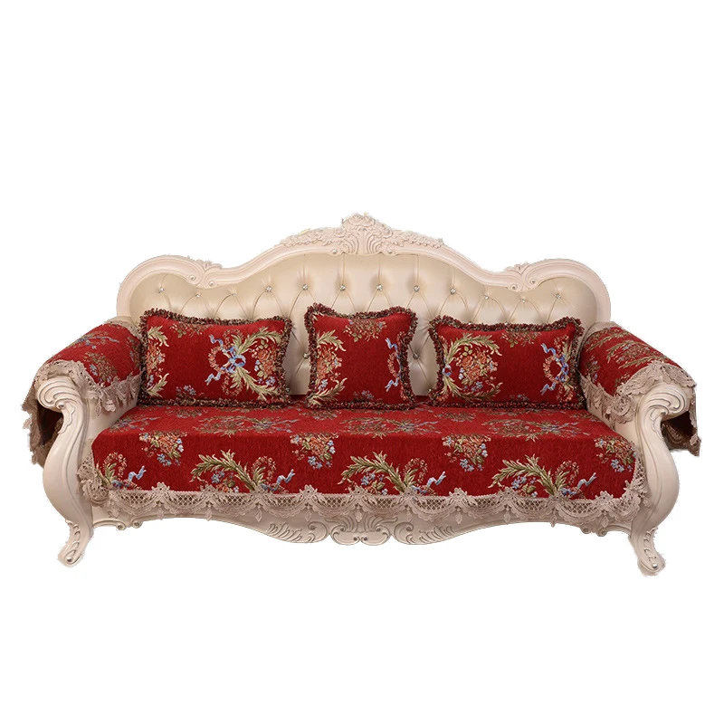 Чехол для дивана в скандинавском стиле чехол из синели