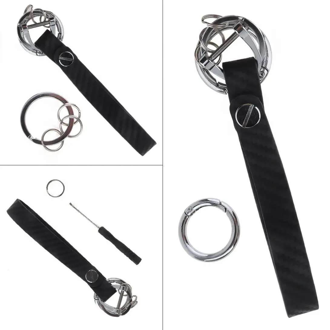 Углеродное волокно цинковый сплав + Многофункциональный чехол из искусственной