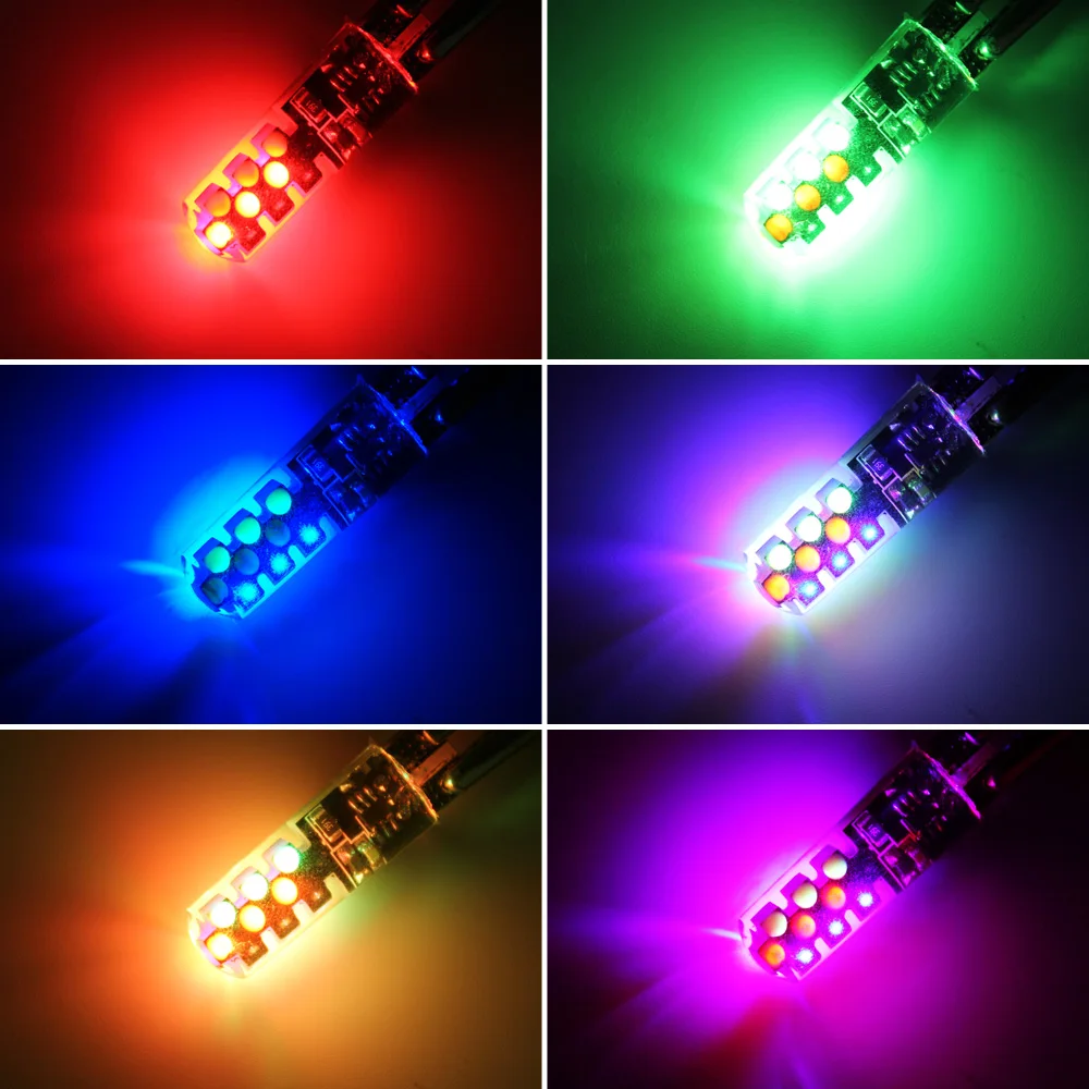 Светодиодная парковочная лампа T10 12 В автомобильный габаритный фонарь W5W 194 168 |