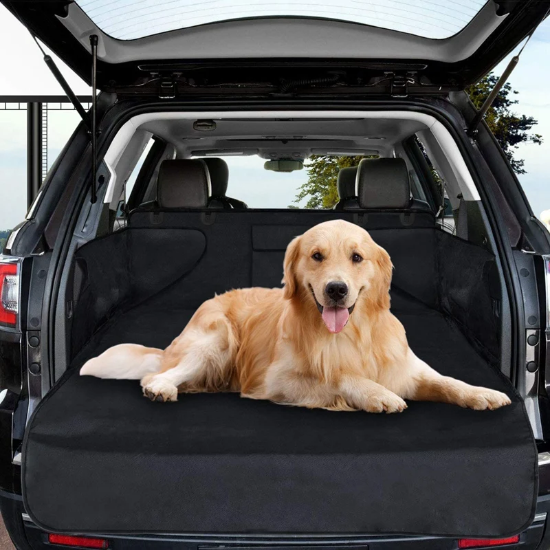 Hot XD-Dog Trunk Protector Dog Waterproof Cover For Dogs Car Universal Protective With Side Guard Cov | Дом и сад