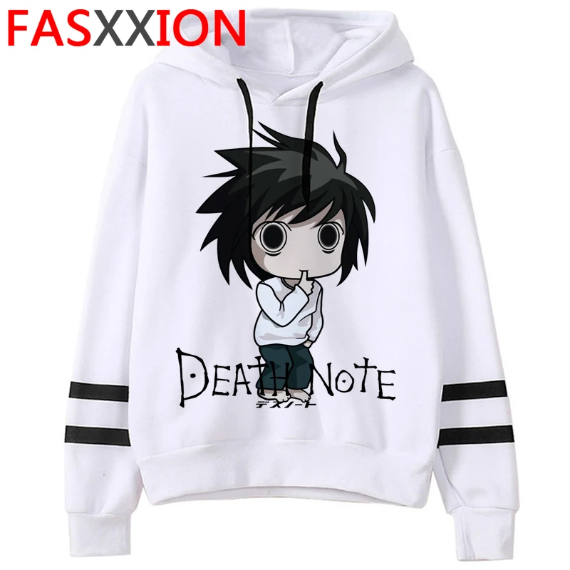 

Death Note hoodies men y2k aesthetic Ulzzang 2021 male hoddies printed