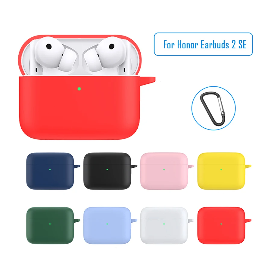 Soft Silicone Cases For Huawei Honor Earbuds 2 Lite Protective Wireless Earphone Cover For Honor Ear