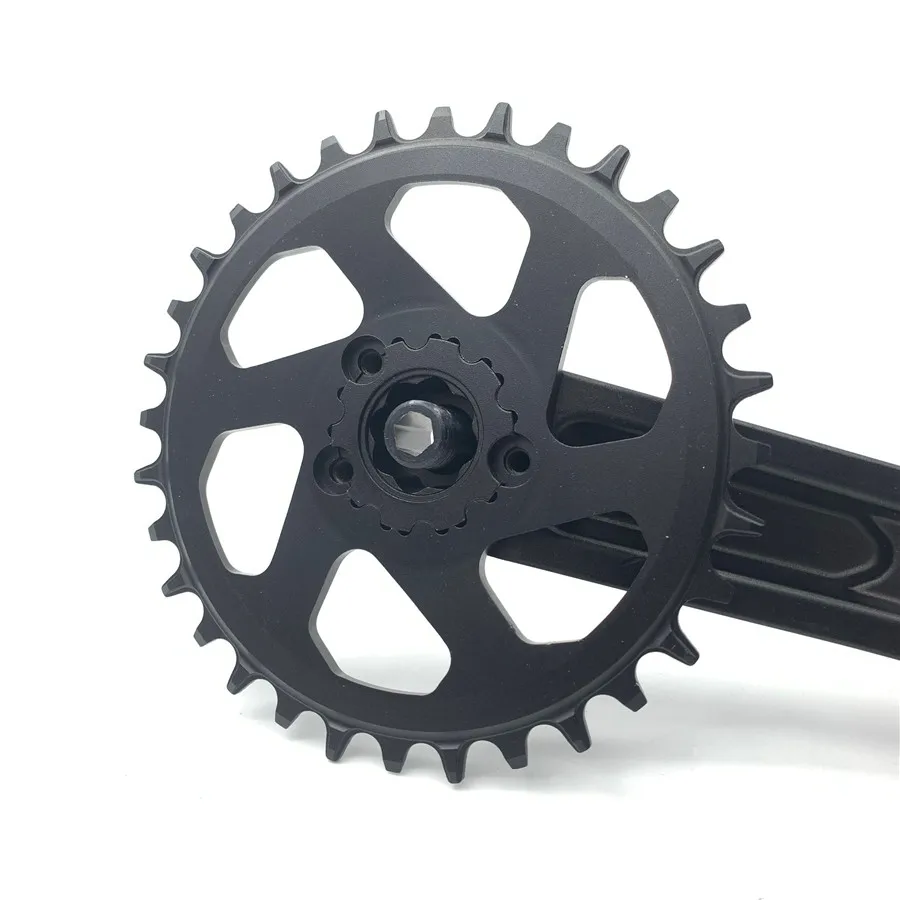 Fovno GXP Bicycle Crank to 104 bcd Mountain bike crankset aluminum alloy MTB bicycle crank for shimano SRAM parts | Спорт и