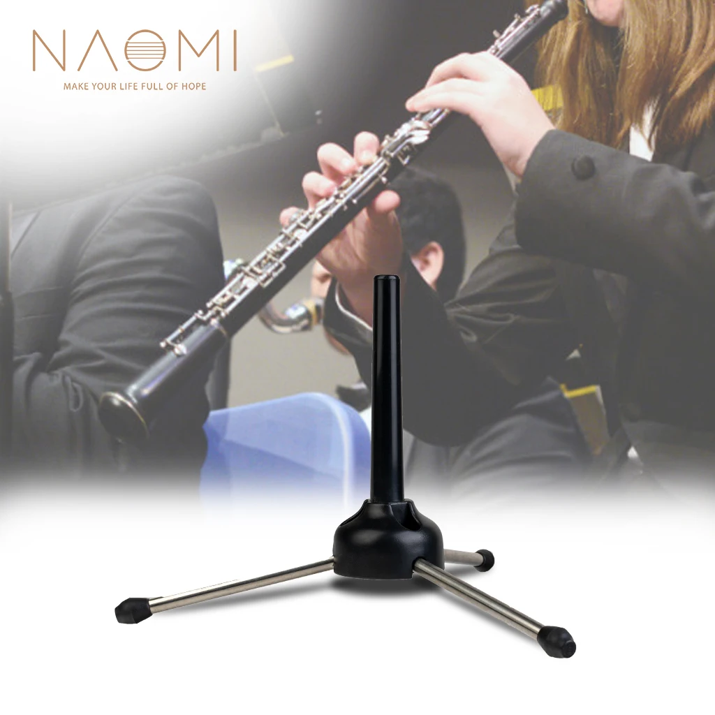 Складные Музыкальные инструменты NAOMI, ветровой штатив, держатель, подставка для гобоя, флейты, кларнет, портативный держатель для Сакса, акс...