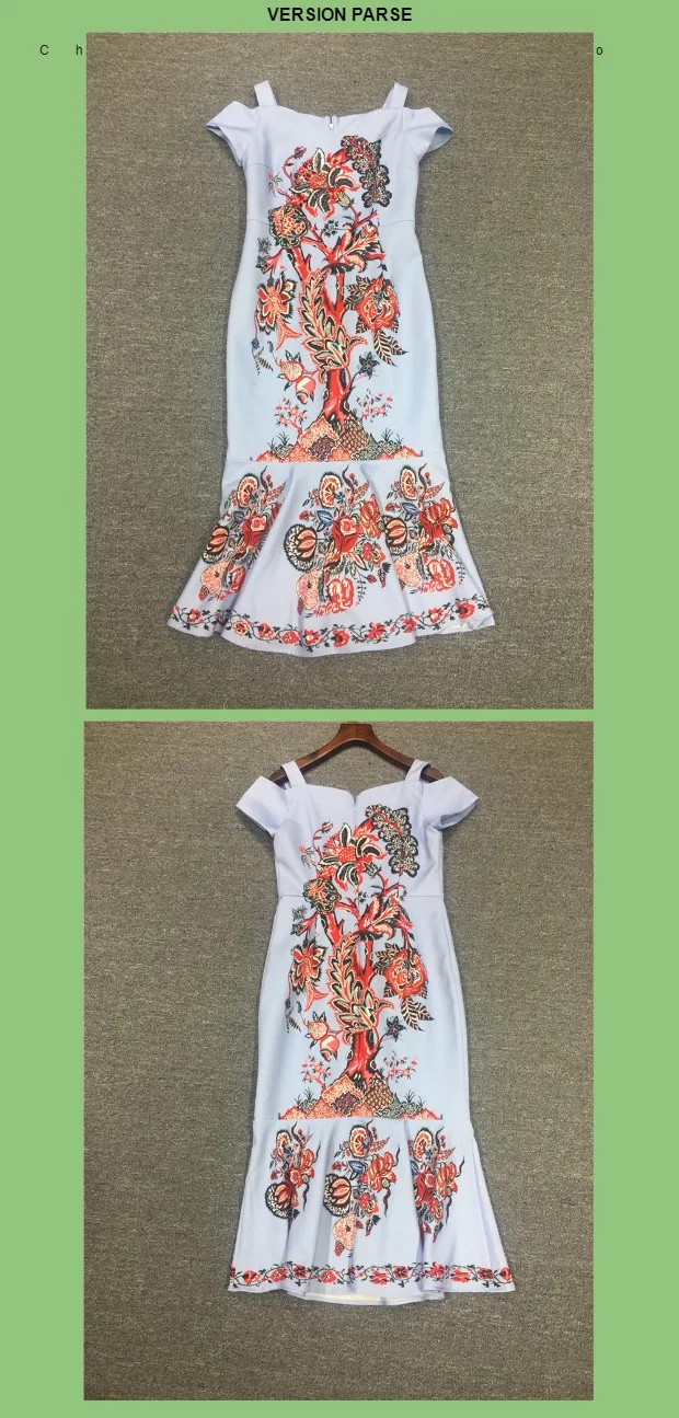 Vestidos verano mujer Алмазный бисер с принтом сексуальные vestidos de festa saia Миди женские платья слинг рыбий хвост облегающее платье