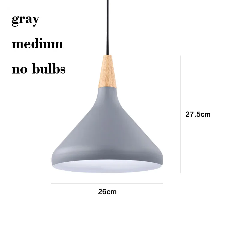 gray-medium Современный подвесной светильник s, подвесной светильник в скандинавском стиле, Винтажный дизайн, чердак, веревка, светильник для гостиной, столовой, кофейного магазина - Цвет корпуса: gray-medium