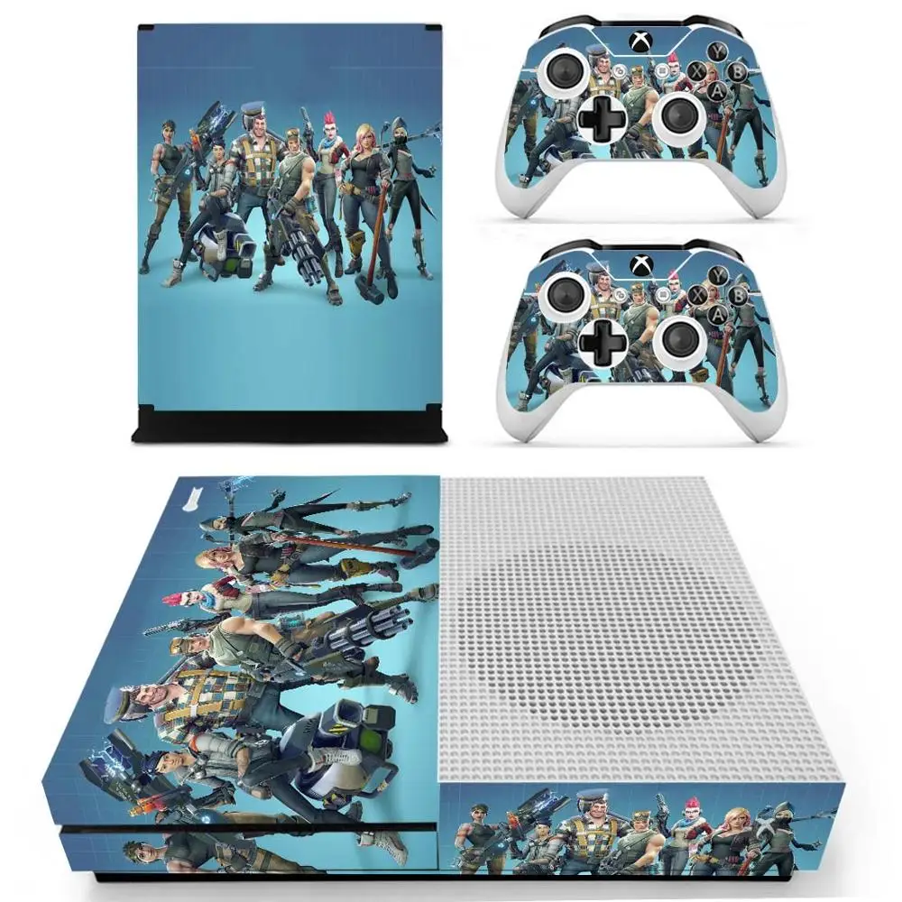 Наклейка для Xbox One S новая наклейка s консоль и контроллеры тонкая кожи Виниловая |