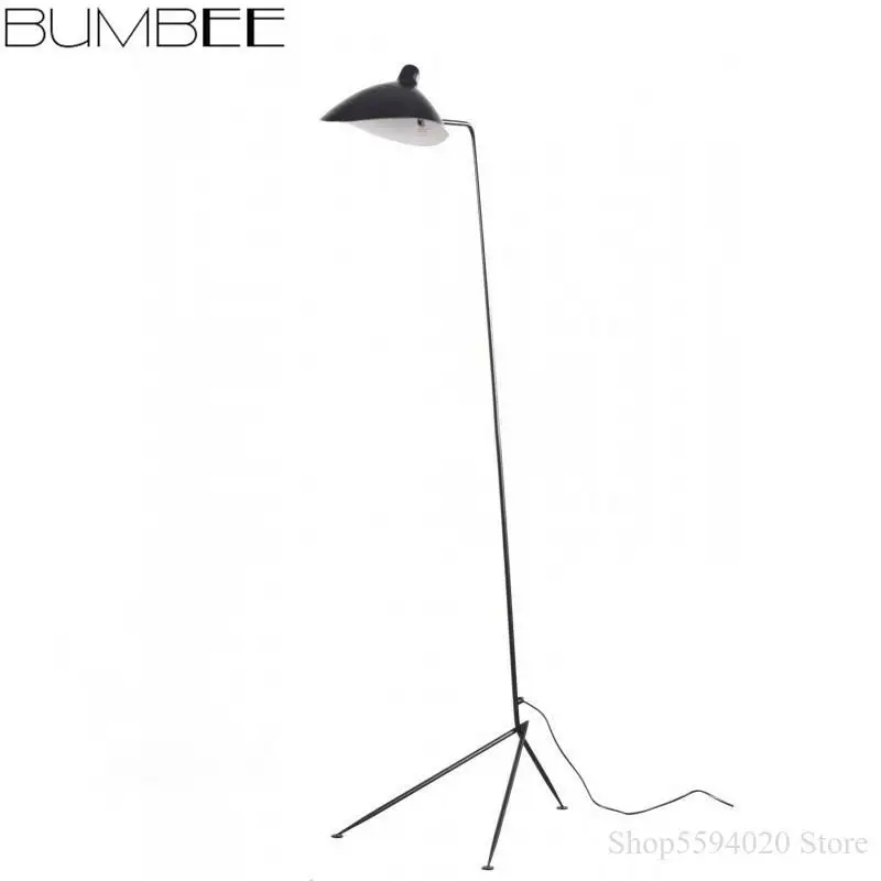 Американский напольный ретро светильник с фрезеровкой танцевальная