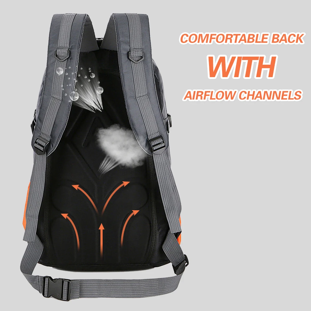 Рюкзак для альпинизма на открытом воздухе 40 л водонепроницаемые сумки походов