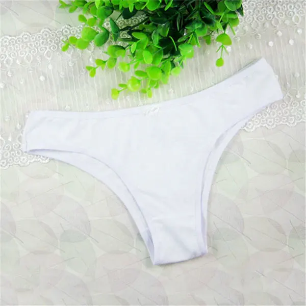 white-5pcs Для женщин нижнее белье хлопок сексуальные повседневные женские Трусики для девочек трусы больших размеров, близко расположены чашечки, нижнее белье трусы-шортики 5 шт./компл - Цвет: white-5pcs