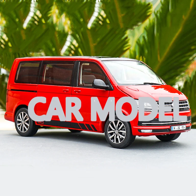 Масштаб 1:18 игрушечные автомобили из сплава NZG VW T6 Multivan MPV модель автомобиля