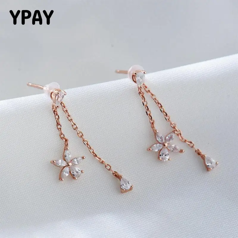

Серьги-подвески женские из серебра 100% пробы, 925 пробы