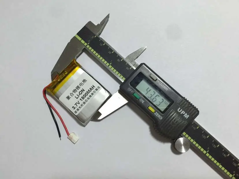 Новая полимерная литий-ионная батарея достаточной емкости 3 7 в 903545 1500 мАч GPS