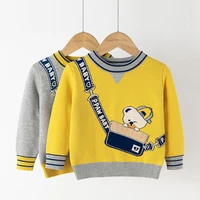 new kids children pullover sweater autumn winter baby boys casual cartoon o neck knitted jumper sweaters tops clothing