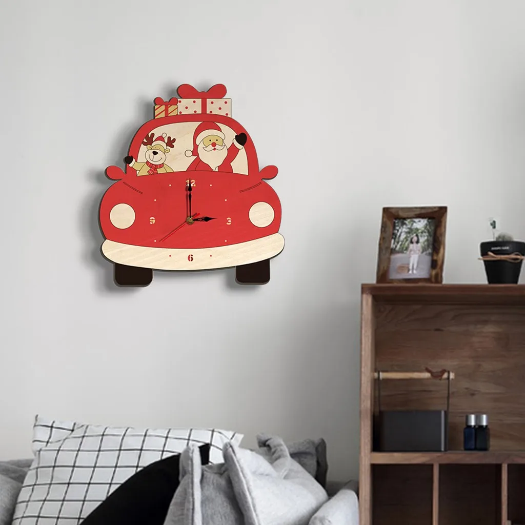 Настенные часы в скандинавском стиле бесшумные прозрачные акриловые