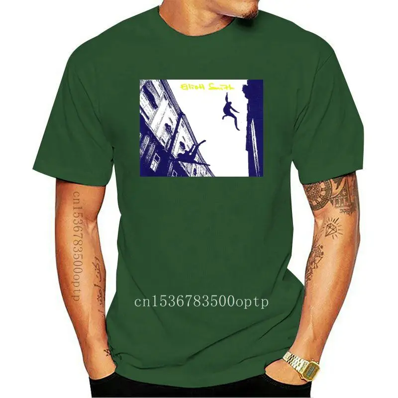 

Дизайн футболки Эллиот Смит альбом cd виниловый чехол te маленький средний большой или XL взрослый размер