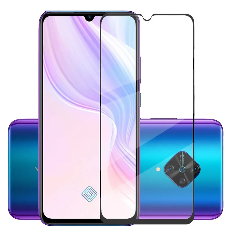 2 шт. для VIVO V17 защитное стекло против царапин 2.5D взрывозащищенное Закаленное