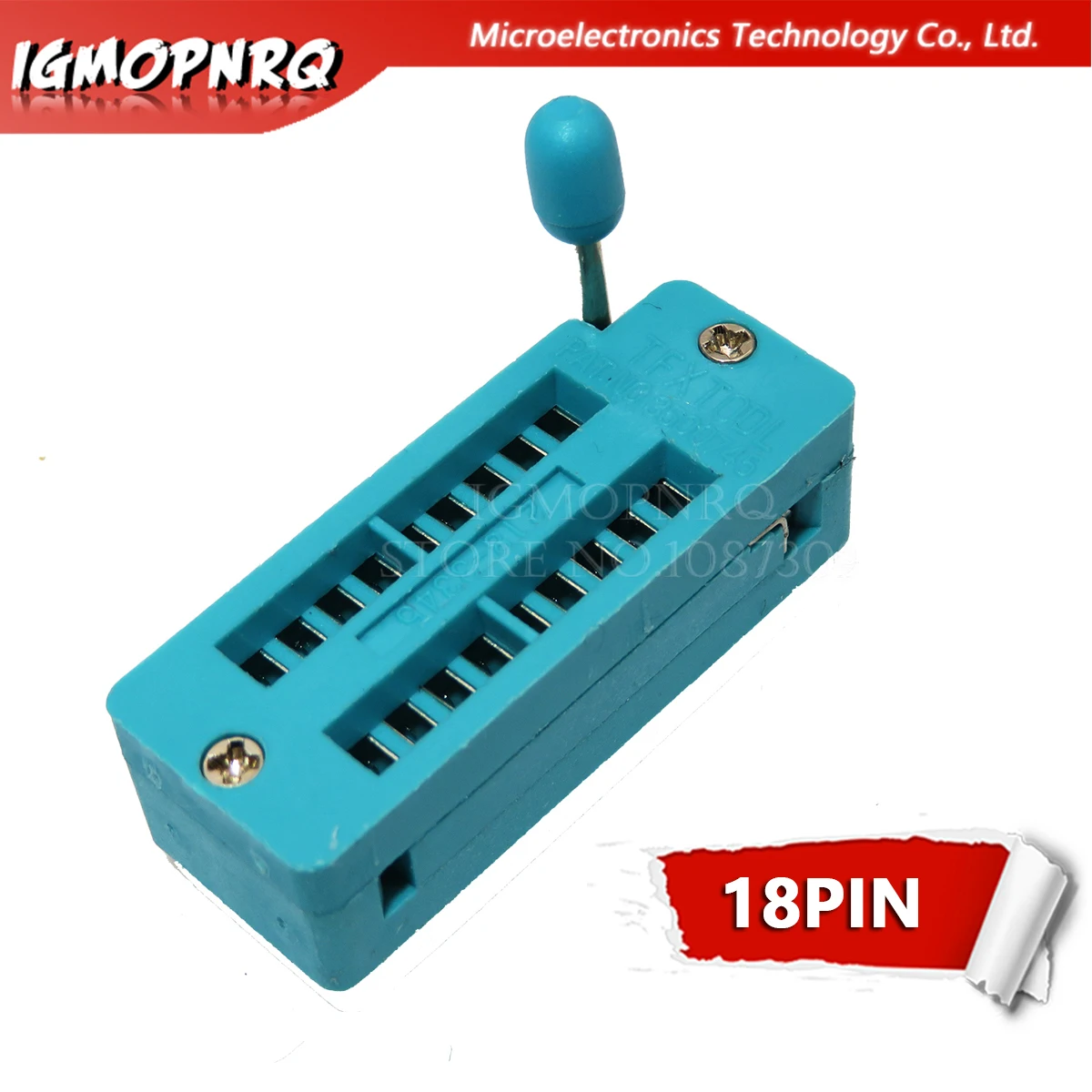 18P 1 шт. 14 16 18 20 24 28 32 40 P Pin 2,54 мм Зеленый DIP Универсальный ZIF IC Разъем тестовый паяльник с разъемом типа IC Разъем тестовое сиденье - Цвет: 18P