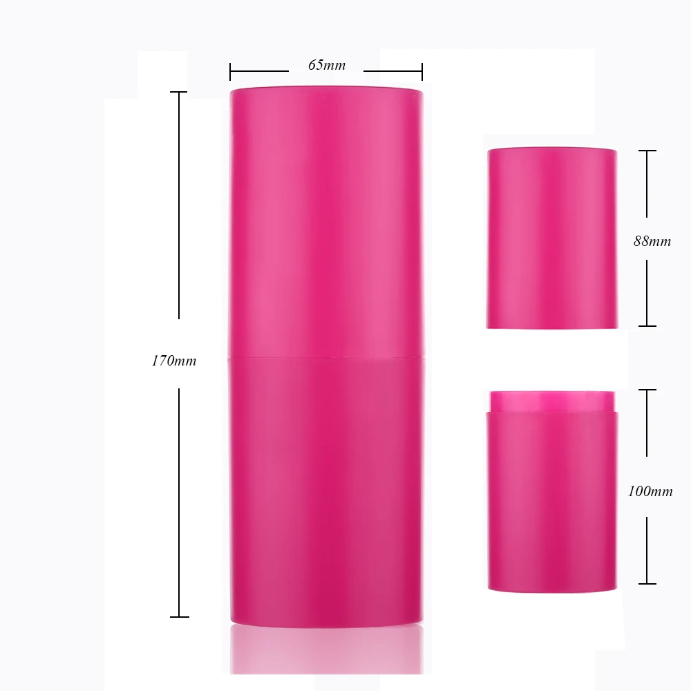 barrel 1 rose red FLD 12 шт./компл. макияж кисть для нанесения основы под макияж кисть для нанесения пудры тени для век, кисть для губ, щеточку для контур кисти для макияжа набор профессиональных кистей для макияжа - Handle Color: barrel 1 rose red